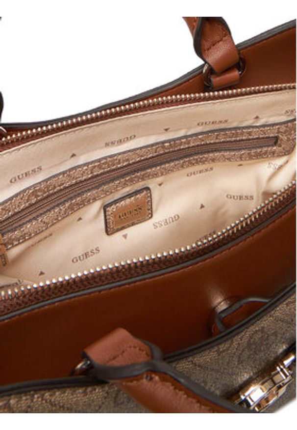 Guess Torebka Dea HWSG79 93060 Beżowy. Kolor: beżowy. Materiał: skórzane