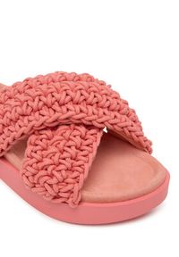 Inuikii Klapki Woven 1004.003.0062 Różowy. Kolor: różowy. Materiał: materiał #3