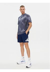 Adidas - adidas Szorty sportowe Train Essentials Logo Training Shorts IB8124 Niebieski Regular Fit. Kolor: niebieski. Materiał: syntetyk. Styl: sportowy