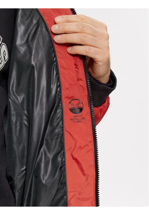 Pepe Jeans Kurtka przejściowa James PM402598 Pomarańczowy Regular Fit. Kolor: pomarańczowy. Materiał: syntetyk