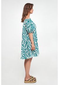 Max Mara Beachwear - Sukienka mini Ottone MAX MARA BEACHWEAR. Długość: mini