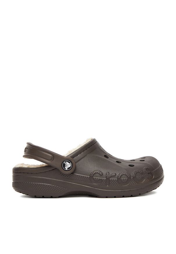 Crocs Klapki C-BAYA LINED CLOG 205969-206 Brązowy. Kolor: brązowy