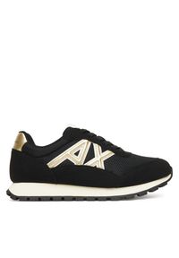 Sneakersy Armani Exchange. Kolor: czarny