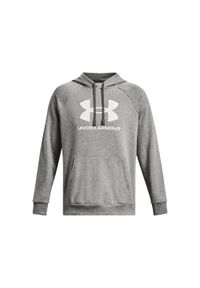 Bluza z kapturem Under Armour Rival Fleece Logo. Typ kołnierza: kaptur. Kolor: szary, biały, wielokolorowy. Sport: fitness #1