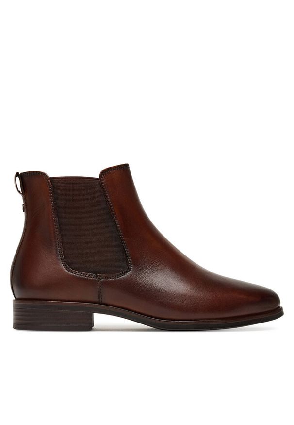 Botki Tamaris. Kolor: brązowy