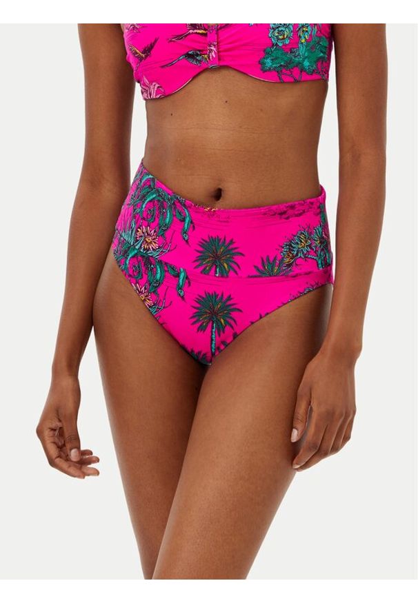 Chantelle Dół od bikini Sauvage C17UC5 Różowy. Kolor: różowy. Materiał: syntetyk