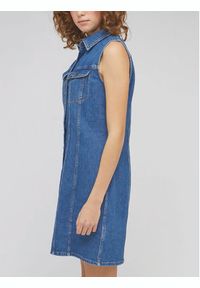 Lee Sukienka jeansowa L51QHKB12 112330461 Niebieski Regular Fit. Kolor: niebieski. Materiał: bawełna #3