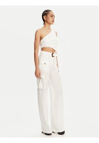 Versace Jeans Couture Kombinezon 78HAN000 Biały Regular Fit. Kolor: biały #5