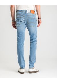 Męskie Spodnie Jeansowe Mustang Style Oregon Tapered Denim Blue 1017123 5000 401