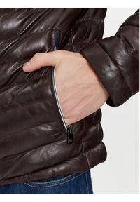 Milestone Kurtka skórzana Malik 991019 60215 Brązowy Regular Fit. Kolor: brązowy. Materiał: skóra #5