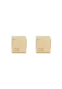 Calvin Klein Kolczyki 35000246 Złoty. Materiał: metalowe. Kolor: złoty
