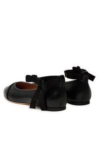 MALONE SOULIERS Baleriny Sabina 5-4 Czarny. Kolor: czarny. Materiał: skóra #4