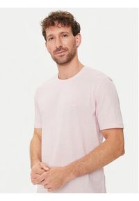 BOSS - Boss T-Shirt Tales 50508584 Różowy Relaxed Fit. Kolor: różowy. Materiał: bawełna #3