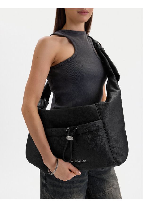 Guess Jeans Torebka CWBEO-GUESS-XC-005-09 Czarny. Kolor: czarny