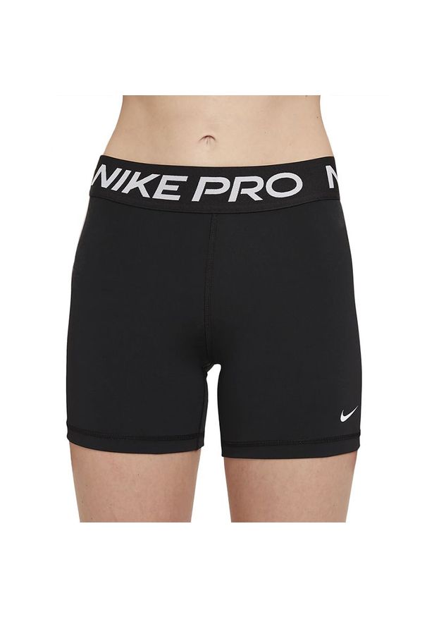 Spodenki Nike Pro 365 CZ9831-010 - czarne. Stan: podwyższony. Kolor: czarny. Materiał: poliester, materiał. Technologia: Dri-Fit (Nike). Sport: kolarstwo, fitness