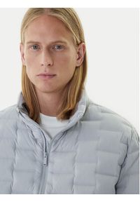 Calvin Klein Kurtka puchowa LV04LD520G Szary Regular Fit. Kolor: szary. Materiał: syntetyk