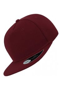 ATLANTIS - 5 Panel Snapback Baseball Cap. Kolor: czerwony, brązowy, wielokolorowy