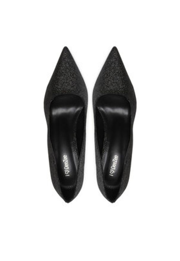 DeeZee Szpilki KL-F2108-4 Czarny. Kolor: czarny. Obcas: na szpilce