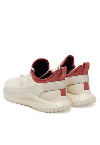 Calvin Klein Jeans Sneakersy Eva Runner Tech Ripstop YM0YM01203 Beżowy. Kolor: beżowy. Materiał: materiał #3