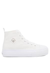 Kappa Trampki VISKA OC 243208OC-1010 Biały. Kolor: biały. Materiał: materiał