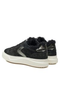 Voile Blanche Sneakersy Lipari Fur 0012017113.09.0A01 Czarny. Kolor: czarny. Materiał: skóra, zamsz