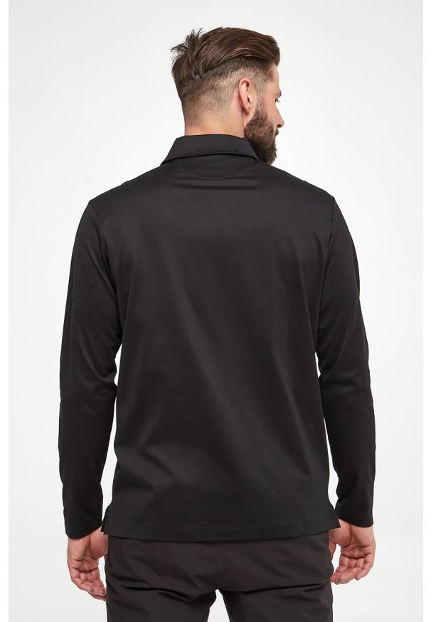 PAUL & SHARK - Longsleeve polo męskie PAUL&SHARK. Typ kołnierza: polo. Długość rękawa: długi rękaw