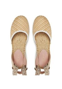 Coccinelle Espadryle E4 SRK 22 02 01 Beżowy. Kolor: beżowy. Materiał: materiał