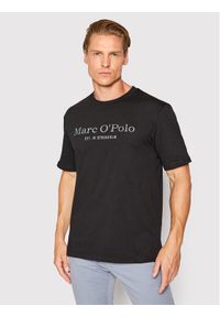 Marc O'Polo T-Shirt B21 2012 51052 Czarny Regular Fit. Typ kołnierza: polo. Kolor: czarny. Materiał: bawełna #1