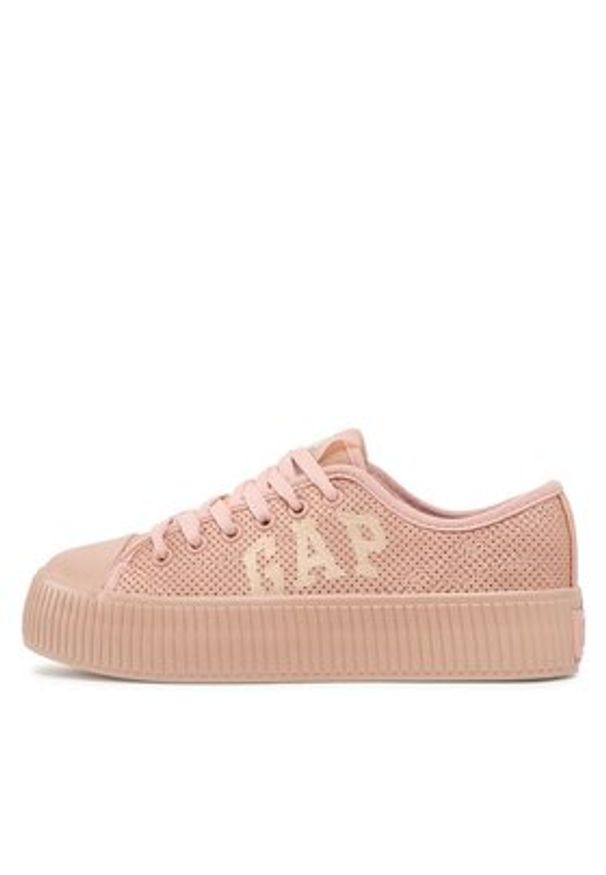 GAP - Gap Trampki Jackson GAI001F5SWLTPKGP Różowy. Kolor: różowy. Materiał: skóra