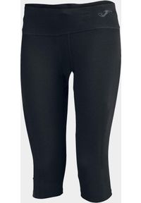 Legginsy do biegania damskie Joma Latino II 3/4. Kolor: czarny