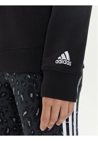Adidas - adidas Bluza Essentials Linear IC6878 Czarny Regular Fit. Kolor: czarny. Materiał: bawełna #4