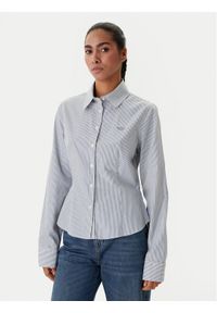 Guess Jeans Koszula W6RH66 WH7Q1 Niebieski Regular Fit. Kolor: niebieski. Materiał: bawełna #1