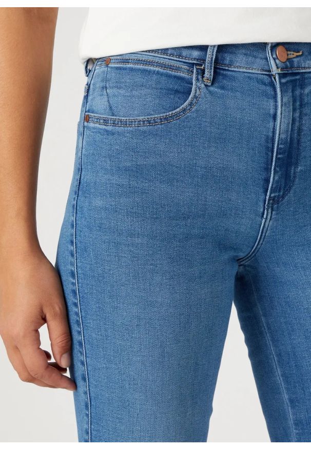 Wrangler - WRANGLER DAMSKIE SPODNIE JEANSOWE WRANGLER STRAIGHT AURELIA 112332359