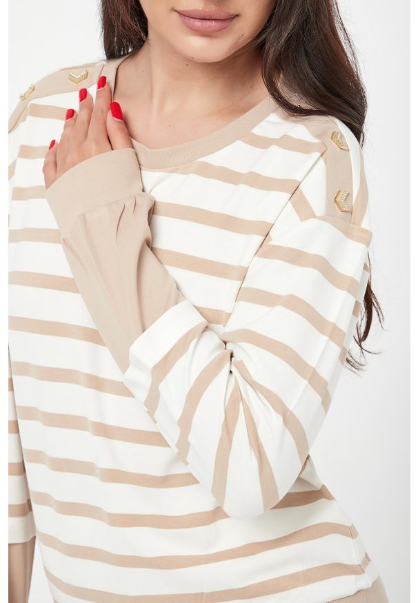 Liu Jo - Bluza damska w paski LIU JO. Wzór: paski