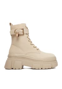 DeeZee Trzewiki 60165-6 Beżowy. Kolor: beżowy. Materiał: materiał #1