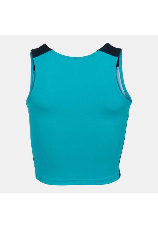 Tank top do biegania damski Joma Record II Crop top. Kolor: różowy, niebieski, wielokolorowy. Sport: bieganie