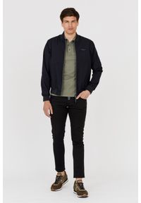 Aeronautica Militare - AERONAUTICA MILITARE Męska czarna bomberka, Rozmiar 54. Kolor: czarny #7