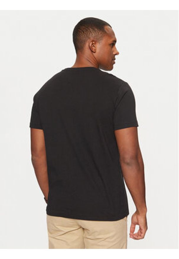 Polo Ralph Lauren T-Shirt Classics 710671453010 Czarny Custom Slim Fit. Typ kołnierza: polo. Kolor: czarny. Materiał: bawełna