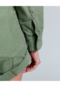 ONETEASPOON - Kombinezon z krótkimi nogawkami khaki Prophecy. Kolor: zielony. Długość rękawa: długi rękaw. Długość: krótkie