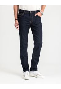 Mustang - MUSTANG WASHINGTON STRAIGHT MĘSKIE SPODNIE JEANSOWE JEANSY DŻINSY DENIM BLUE 1015351 5000 940