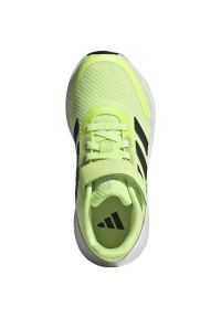 Adidas - Buty adidas Runfalcon 3.0 El K Jr IF8586 żółte. Okazja: na co dzień. Zapięcie: rzepy. Kolor: żółty. Materiał: guma, syntetyk, materiał. Szerokość cholewki: normalna. Model: Adidas Cloudfoam #2