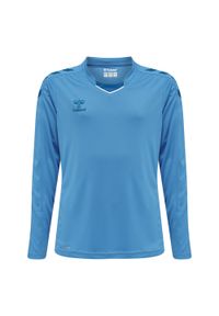 Koszulka dziecięca Hummel hmlCore. Kolor: niebieski. Materiał: materiał. Sport: fitness