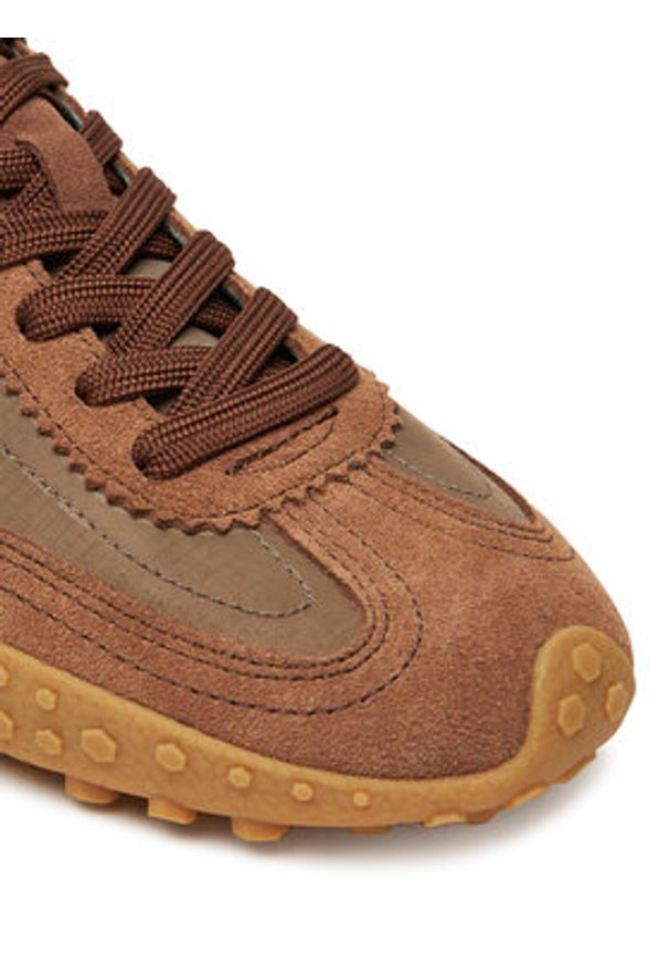 HOFF Sneakersy Bridge Mkii 22559005 Brązowy. Kolor: brązowy. Materiał: zamsz, skóra