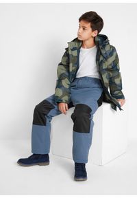 bonprix - Spodnie dziecięce narciarskie, nieprzemakalne i oddychające. Kolor: niebieski. Sezon: zima #2