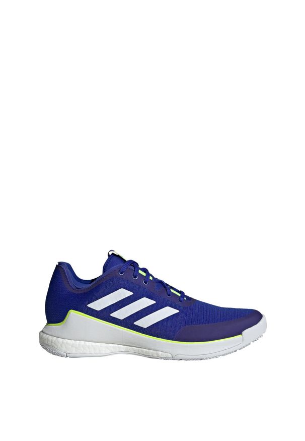 Buty do siatkówki dla dorosłych Adidas Crazyflight Shoes. Kolor: wielokolorowy, biały, żółty, niebieski. Materiał: materiał. Sport: siatkówka