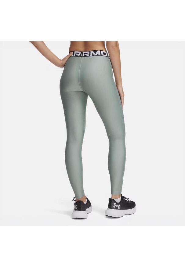 Legginsy treningowe damskie Under Armour HeatGear. Kolor: zielony