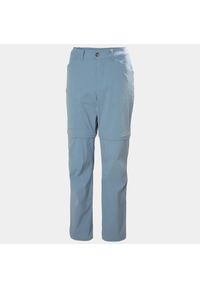 Damskie spodnie wodoodporne Helly Hansen Elv Light. Kolor: niebieski. Sezon: lato. Sport: turystyka piesza