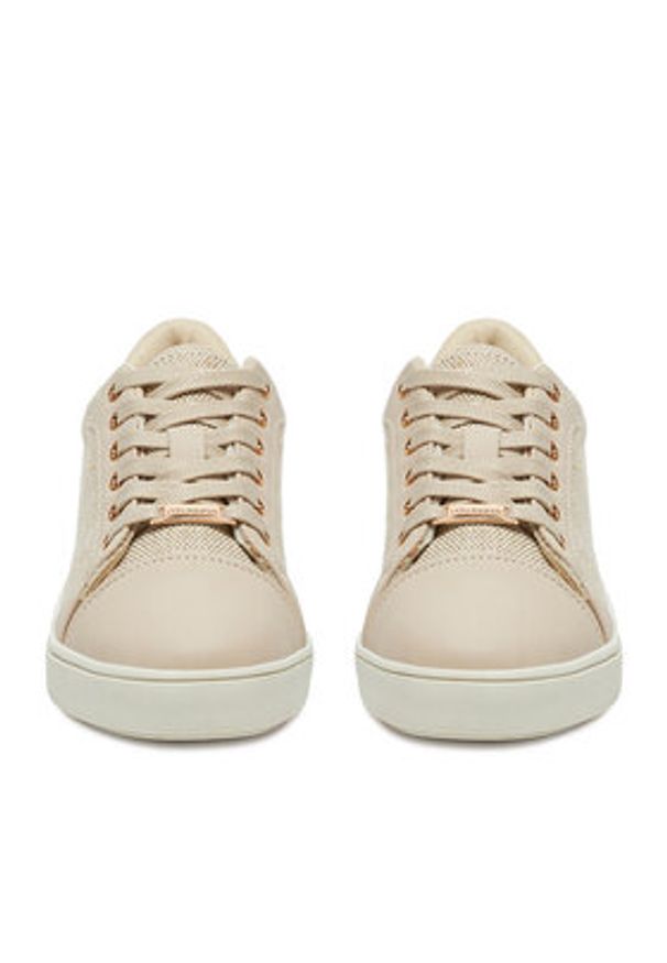 DeeZee Sneakersy AM25242 Beżowy. Kolor: beżowy. Materiał: materiał