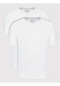 Calvin Klein Underwear Komplet 2 t-shirtów 000NB1088A Biały Regular Fit. Kolor: biały. Materiał: bawełna
