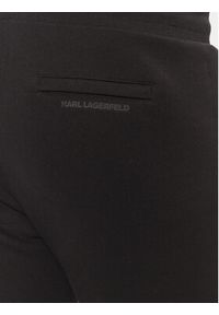 Karl Lagerfeld - KARL LAGERFELD Spodnie dresowe 705071 551900 Czarny Regular Fit. Kolor: czarny. Materiał: bawełna